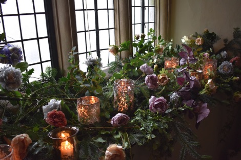 Windowsill decorations, Haddon Hall
